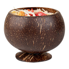 Coco Casa 10 oz Handmade Coconut Cocktail Coconut Cup - 4