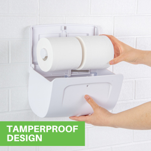 DKULMN Toilet Paper Roll, Tissue Roll Dispenser,Retro Creative