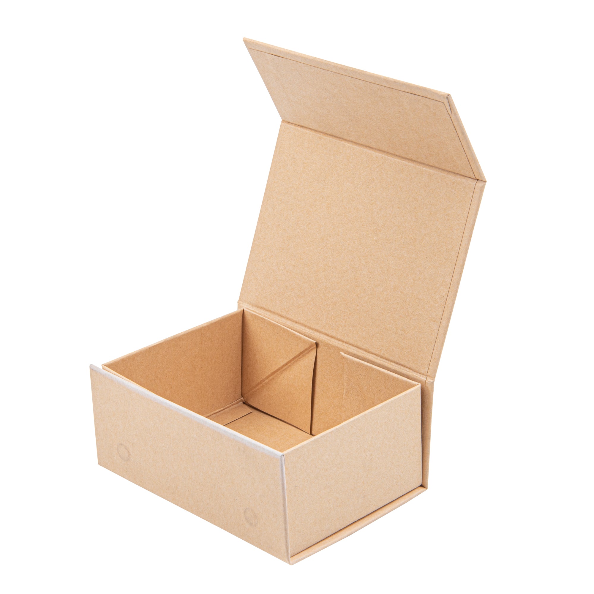 Rectangle Kraft Paper Extra Small Tic Tac Box - Magnetic - 5" x 4" x 2 1/2" - 10 count box