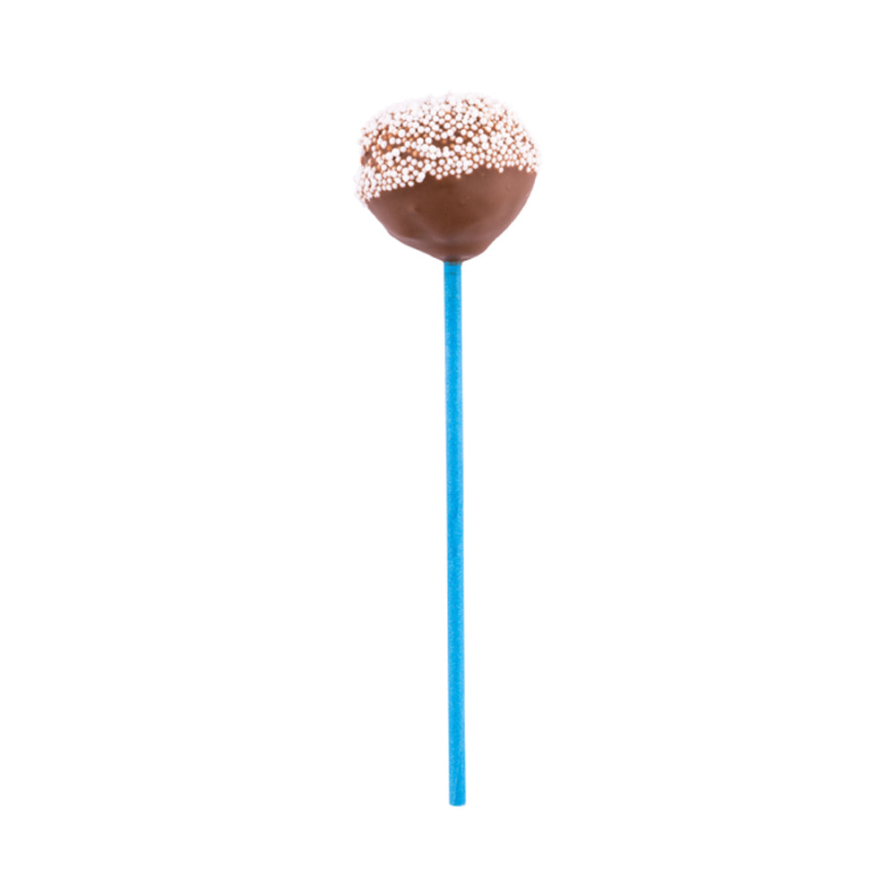 Sky Blue Paper Cake Pop and Lollipop Stick - Biodegradable - 6" x 5/32" - 25 count box