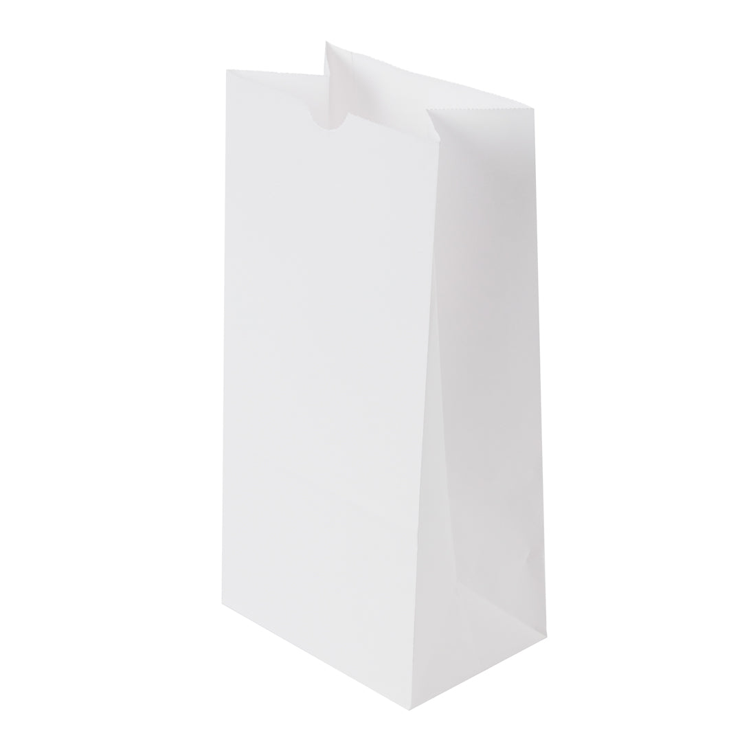 Bag Tek White Paper Bag - 8 lb - 6