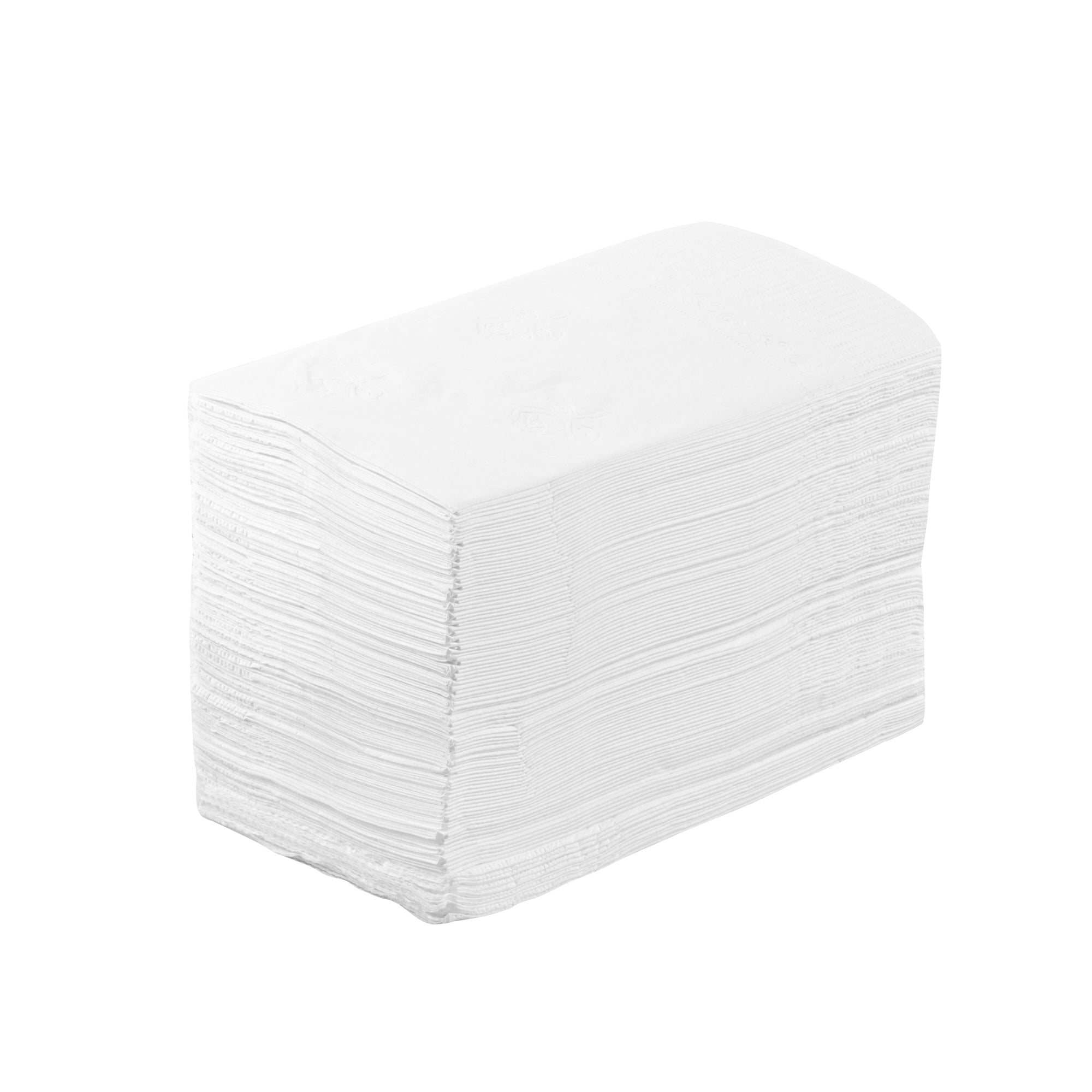 Saving Nature Rectangle White Paper Dinner Napkin - 2-Ply - 17" x 15" - 3000 count box