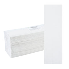 Clean Tek Professional White C-Fold Paper Towel - 1-Ply - 11 1/2