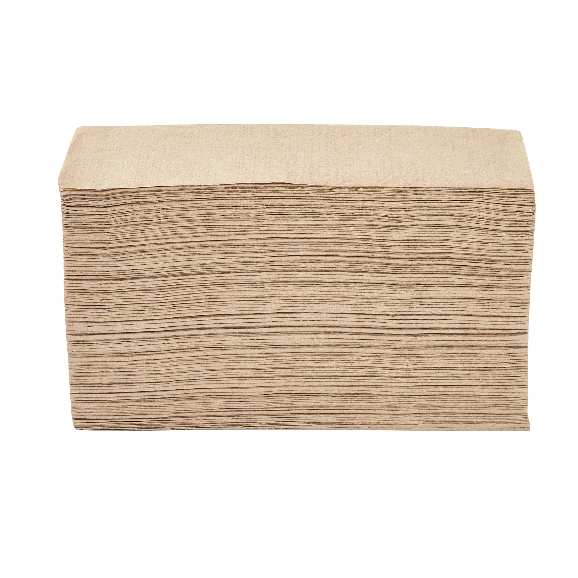 Clean Tek Professional Kraft M-Fold Paper Towel - 1-Ply - 9 1/2" x 9 1/4" - 4000 count box