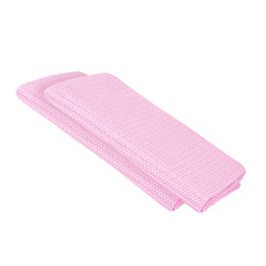 Clean Tek Professional Pink 3D Chamois Cloth - with Storage Tube - 25 1/4'' x 17'' - 1 count box