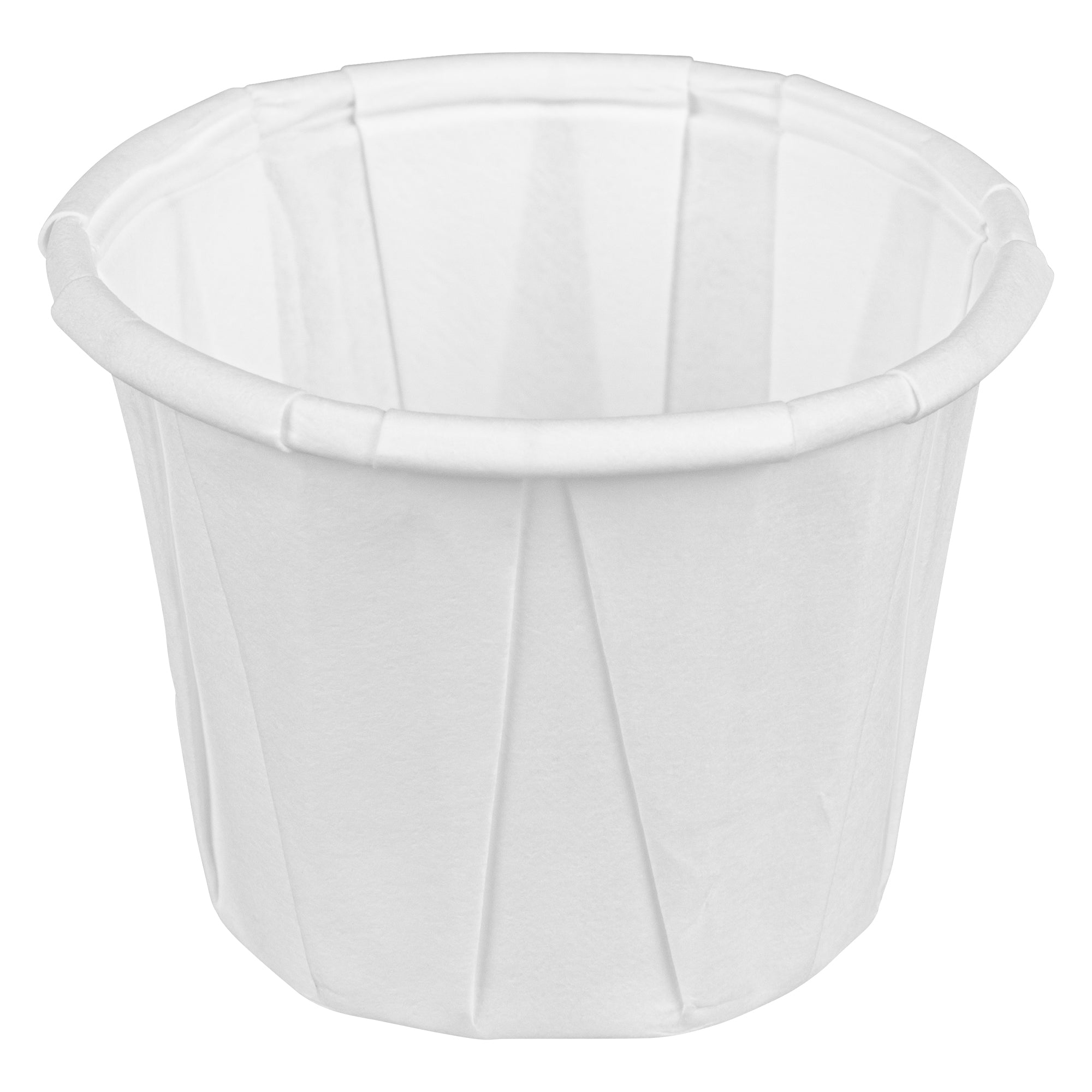 Sustain 0.75 oz White Paper Portion Cup - Compostable - 2000 count box