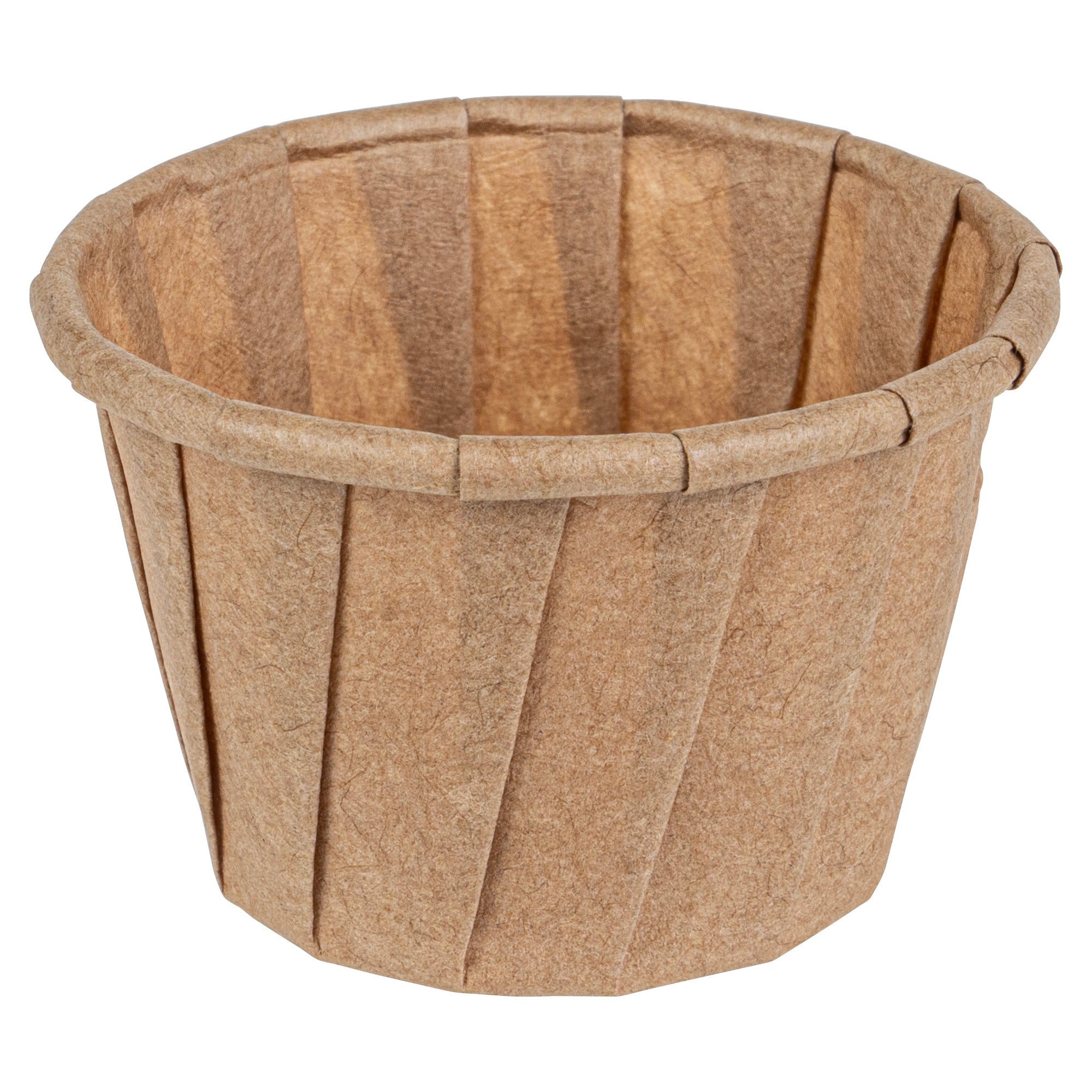 Sustain 1.25 oz Kraft Paper Portion Cup - Compostable - 2000 count box