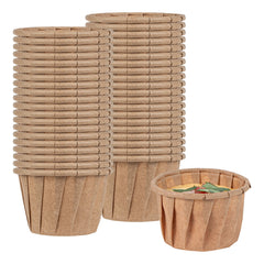 Sustain 1.25 oz Kraft Paper Portion Cup - Compostable - 100 count box