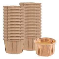 Sustain 2 oz Kraft Paper Portion Cup - Compostable - 100 count box