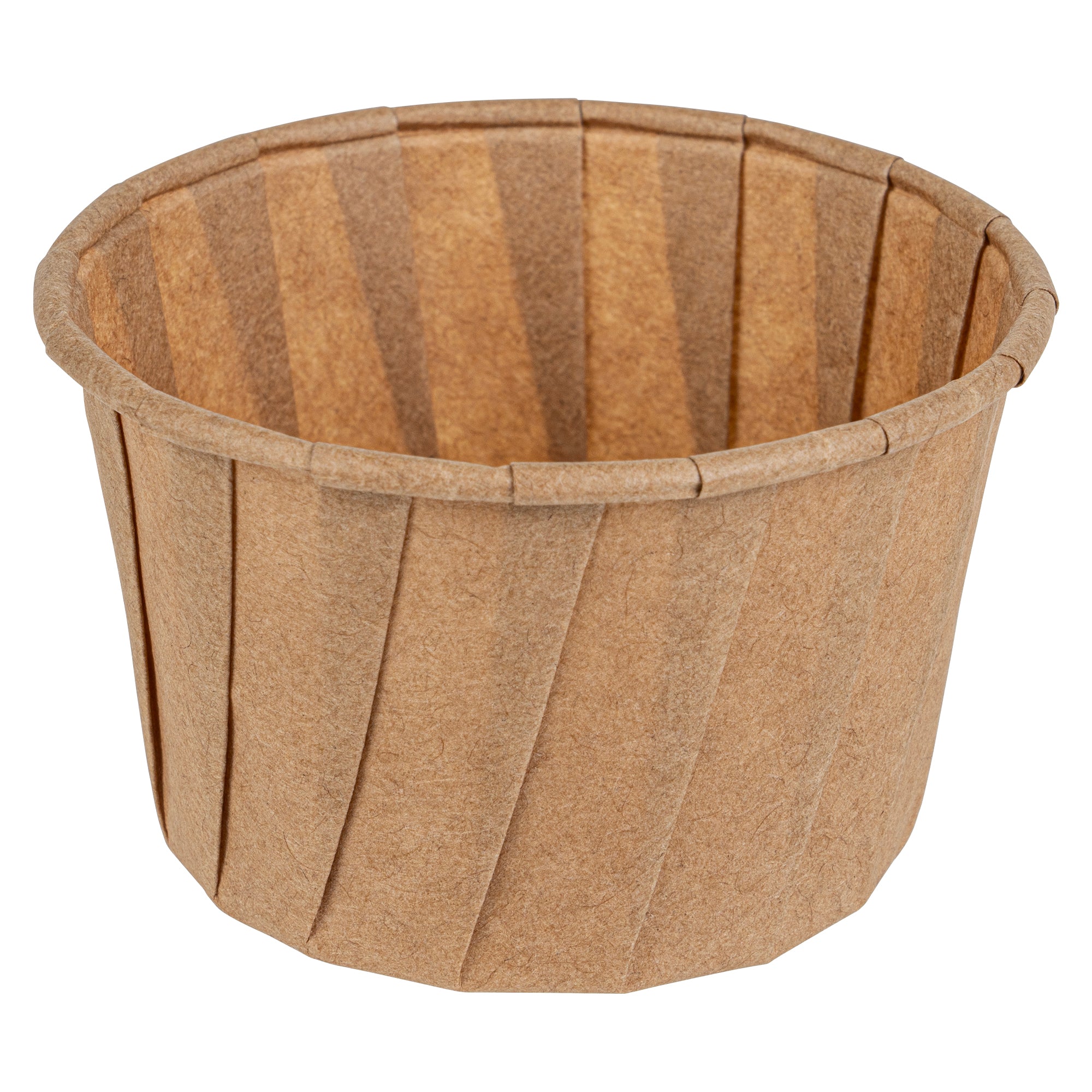 Sustain 3.25 oz Kraft Paper Portion Cup - Compostable - 2000 count box