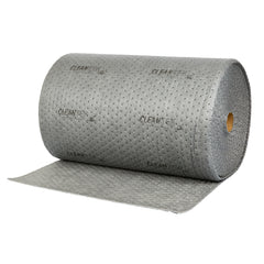 Clean Tek Professional Gray Universal Sorbent Roll - Heavy Weight, Perforated - 150' x 30