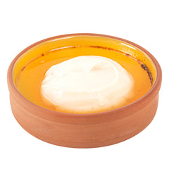 Terra Tek 9 oz Terracotta Cazuela Bowl - Yellow Glazed Interior, Oven-Safe, Microwave-Safe - 5'' x 5'' x 1 1/4'' - 2 count box