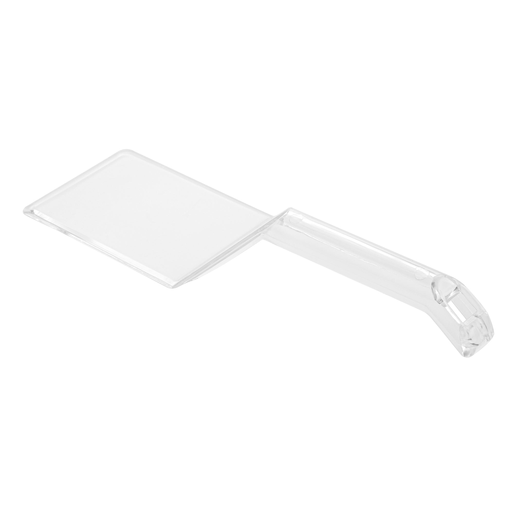 Cater Tek Clear Plastic Serving Spatula - Recyclable - 10" - 100 count box