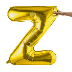 Balloonify Gold Mylar Letter Z Balloon - 40