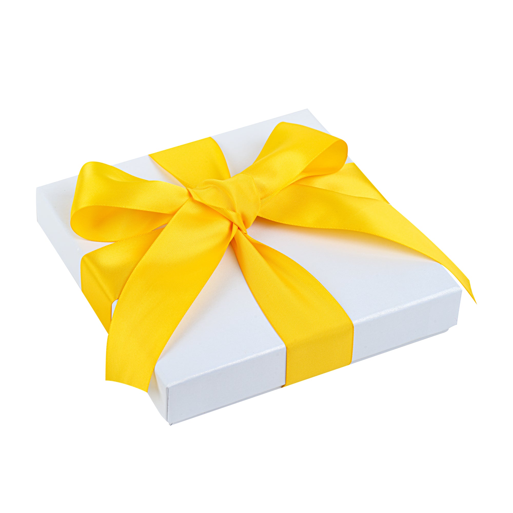 Gift Tek Yellow Polyester Satin Ribbon - Single Face - 1 1/2" x 10 yds - 1 count box