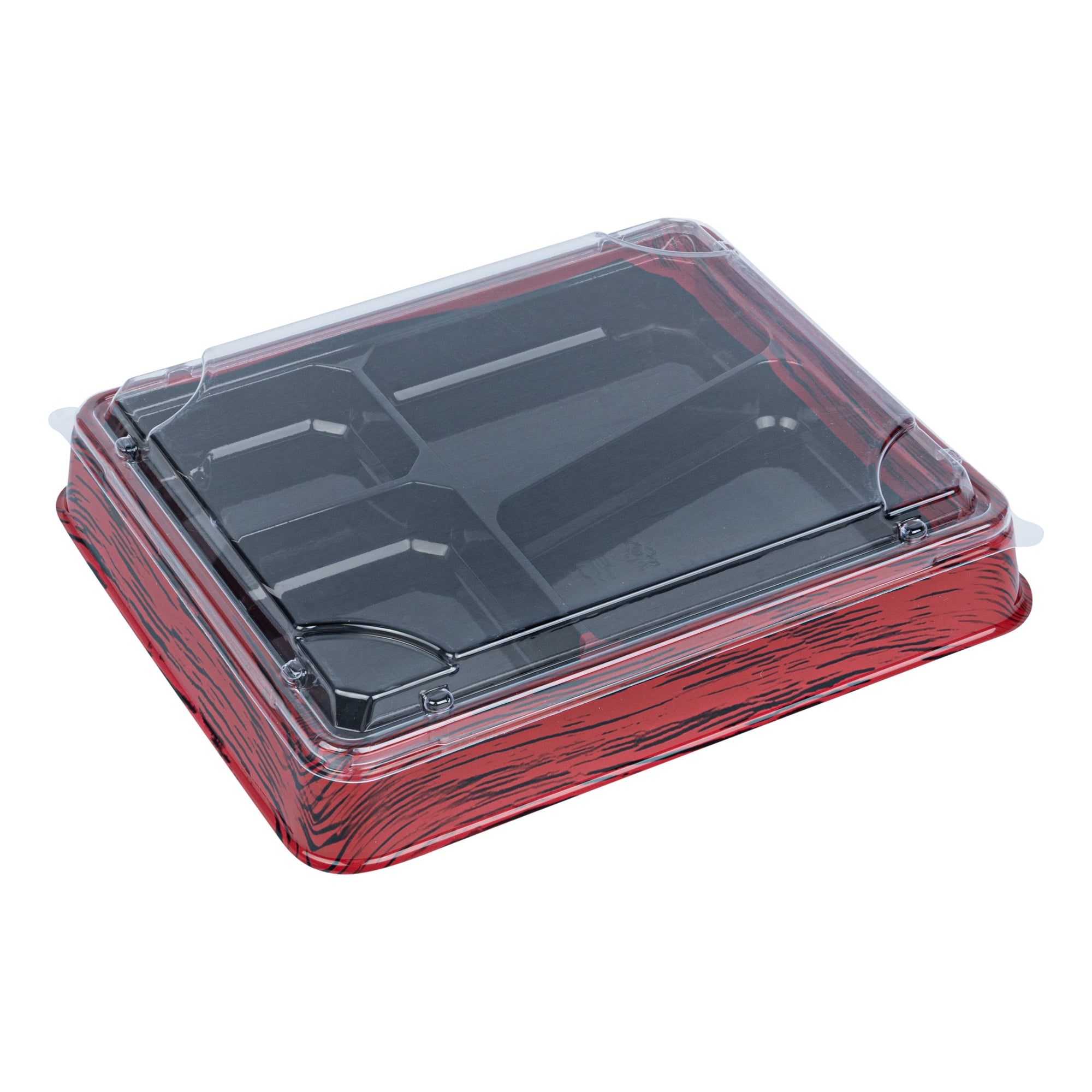 Bento Tek Rectangle Clear Plastic Lid - Fits 19 oz Bento Box - 100 count box