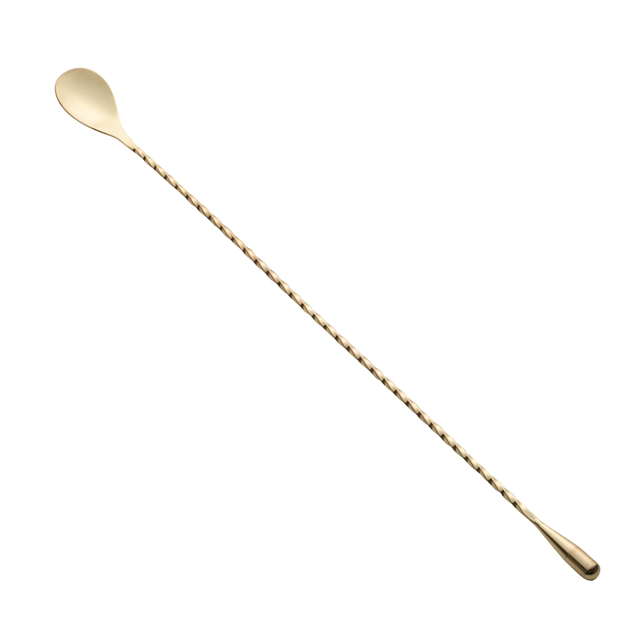 Bar Lux Gold-Plated Stainless Steel Belicoso Barspoon - 16" - 1 count box