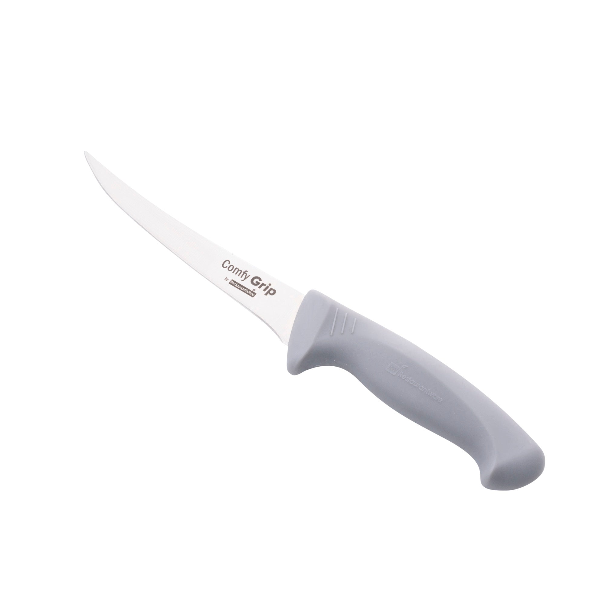 Comfy Grip Gray Stainless Steel 6" Boning Knife - 1 count box