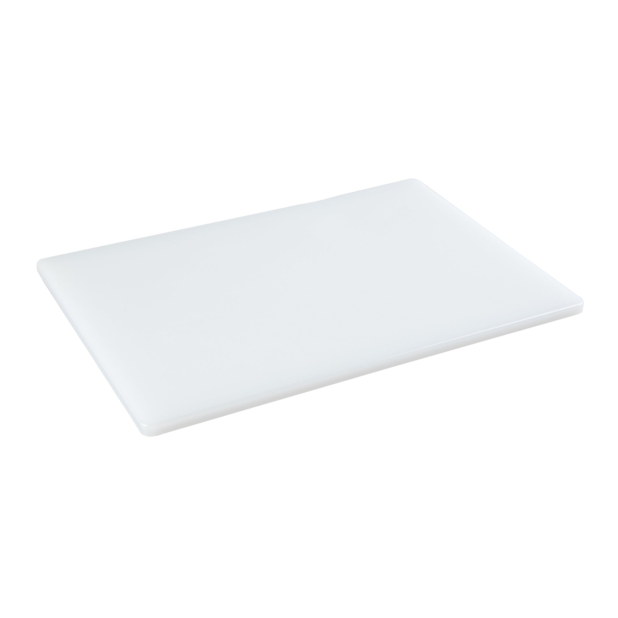 RW Base White Plastic Cutting Board - 18" x 12" x 1/2" - 1 count box