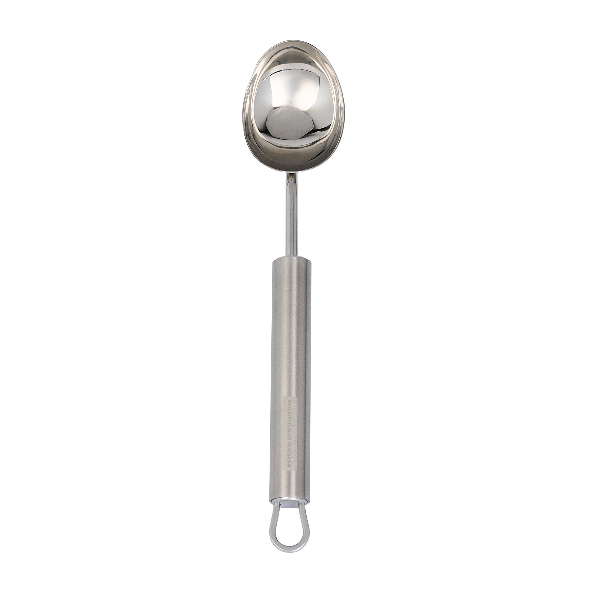 German Standard Stainless Steel Ice Cream Scoop - 8 3/4'' x 1 3/4'' - 1 count box