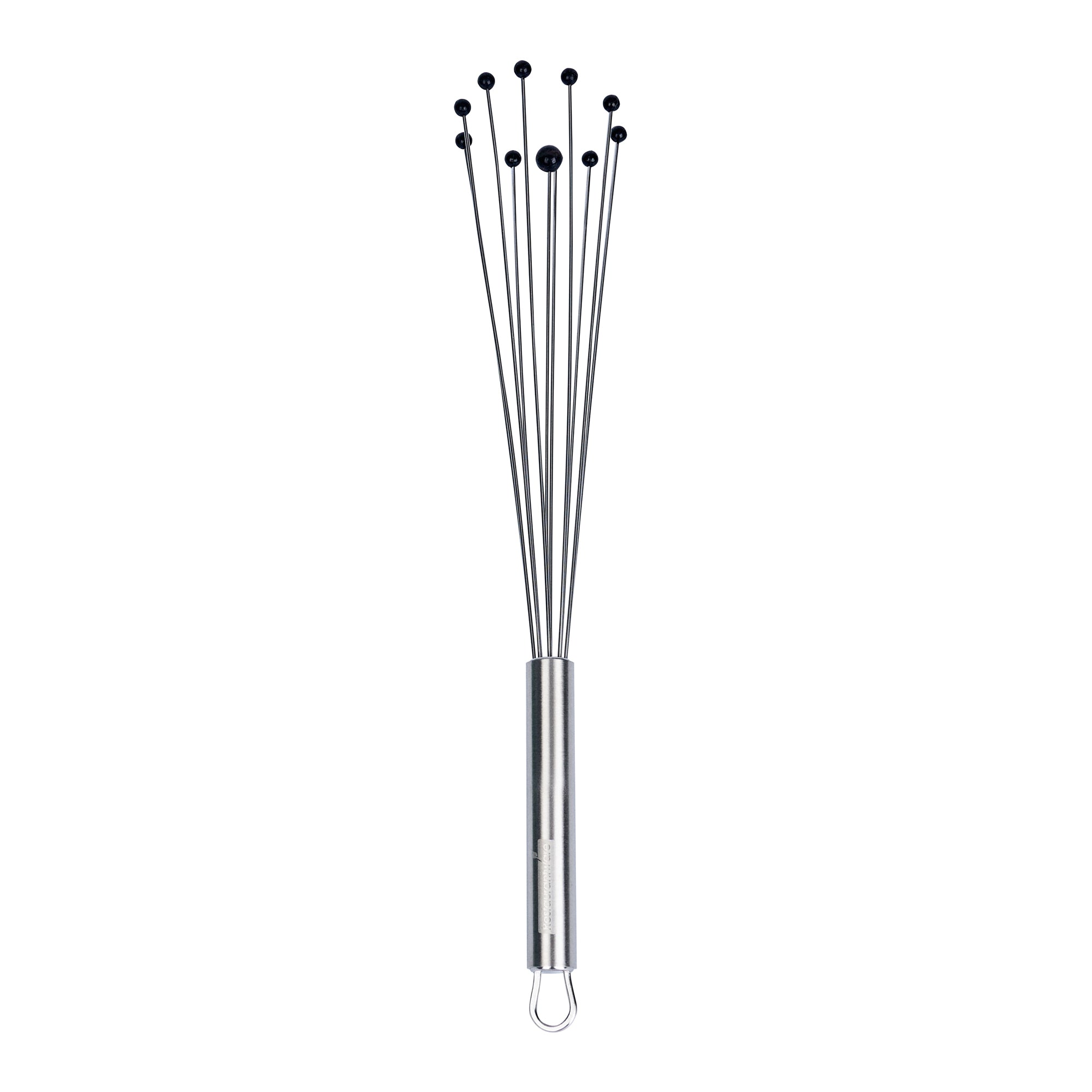 German Standard Stainless Steel Ball Whisk - with Silicone Tips - 12 1/2'' - 1 count box