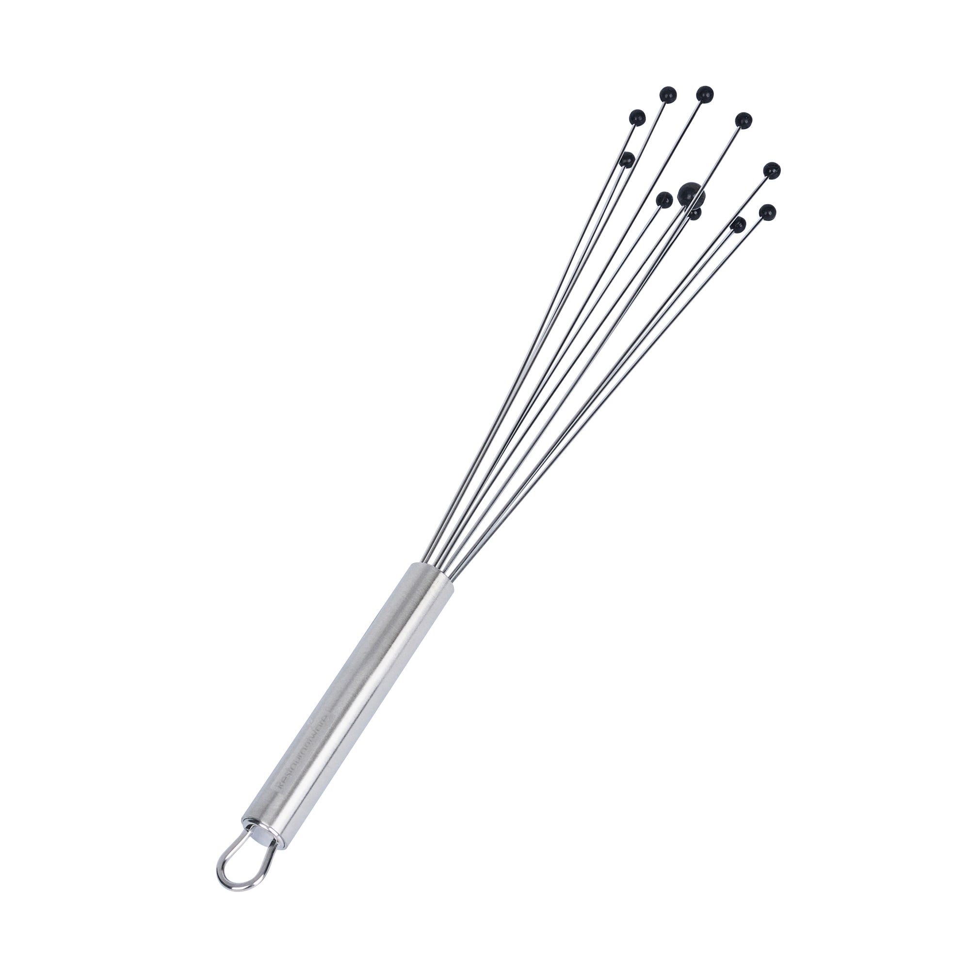 German Standard Stainless Steel Ball Whisk - with Silicone Tips - 12 1/2'' - 1 count box