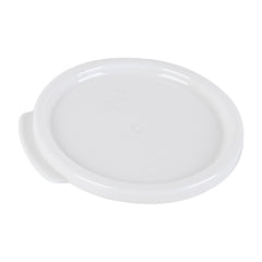 Met Lux Round White Plastic Food Storage Container Lid - Fits 1 qt - 1 count box