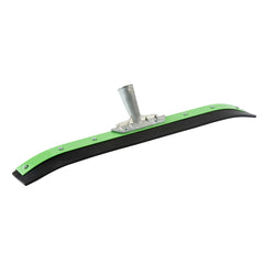 Clean Tek Professional Green Steel Heavy-Duty Floor Squeegee - Curved - 24