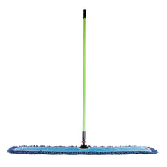 Clean Tek Professional Blue Cotton-Poly Blend Dust / Dry Mop - with 64