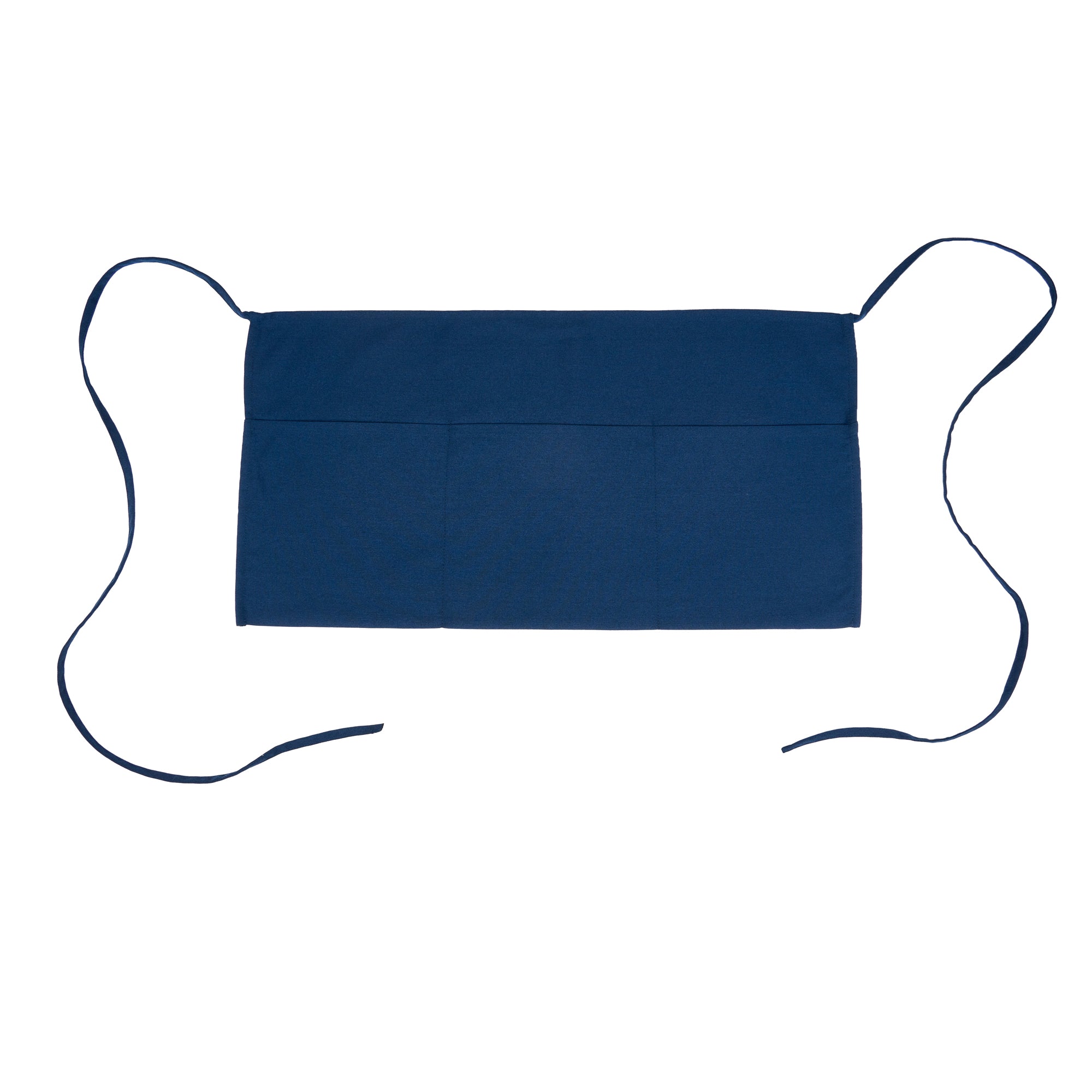 RW Base Blue Standard Waist Apron - with 3 Pockets - 24" x 12" - 1 count box