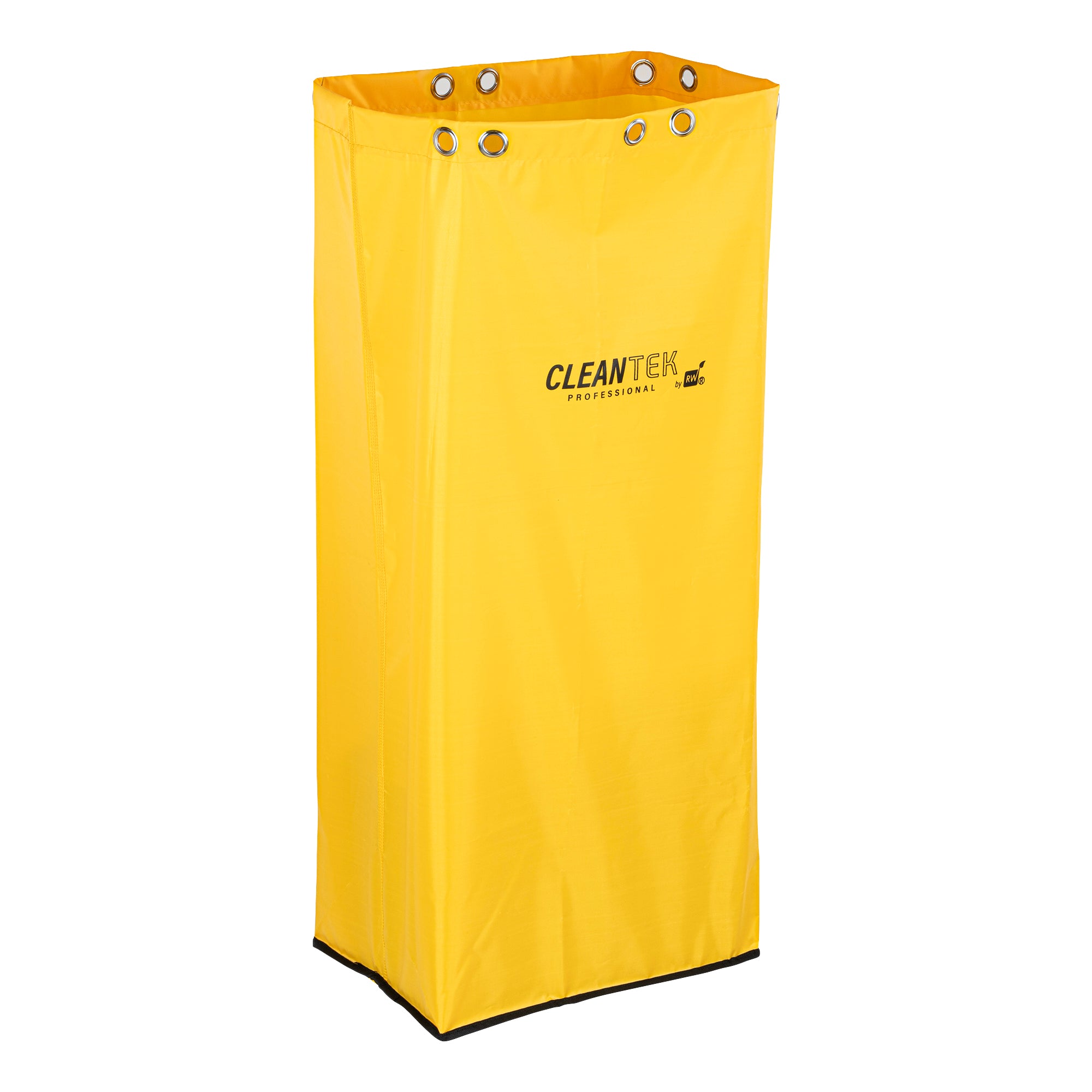 Clean Tek Professional Yellow Plastic Bag - for Heavy Duty 3-Shelf Janitor Cart - 1 count box