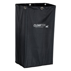 Clean Tek Professional 18 gal Black Plastic Bag - for 3-Shelf Janitor Cart - 1 count box