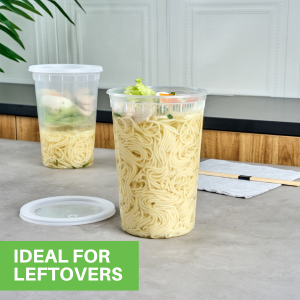 IDEAL FOR LEFTOVERS