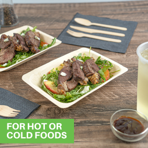 FOR HOT OR COLD FOODS